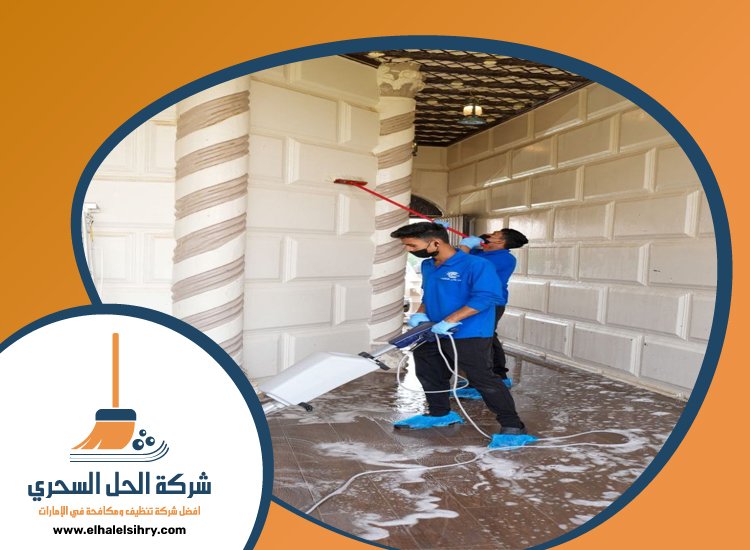 شركة تنظيف احواش في الشارقة